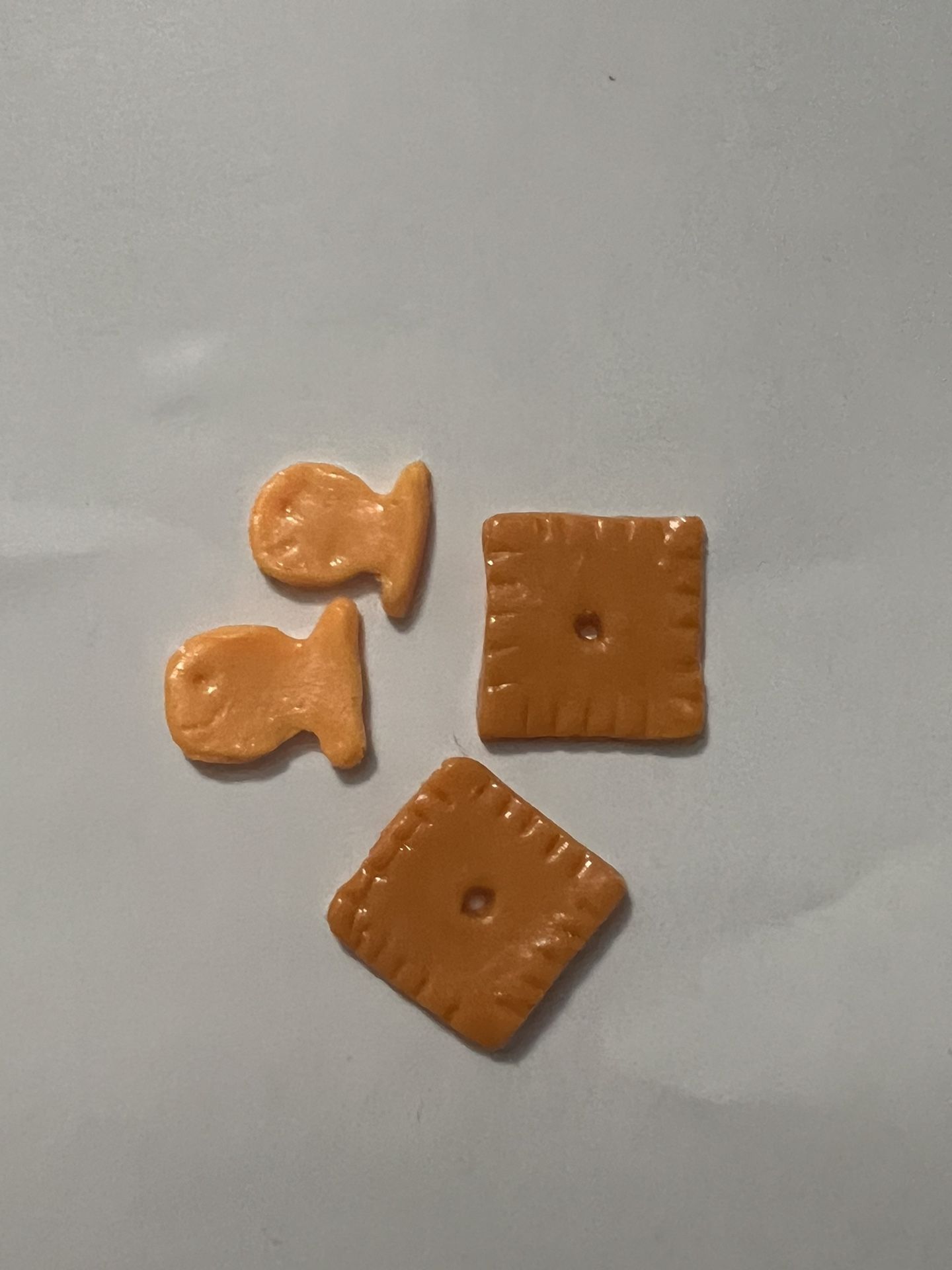 Cheese Snacks Clay Magnets