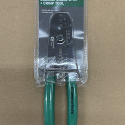 Commercial electric - Coaxial Cable Strip & Crimp Tool