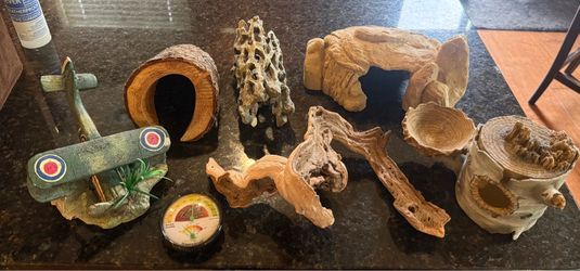 Aquarium/terrarium pieces - make me an offer