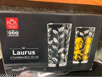 RCR glasses in excellent condition (some don’t have a box as shown)