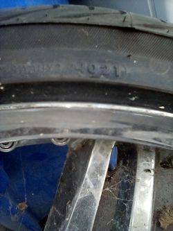 Original Mercedes Benz rim and tire