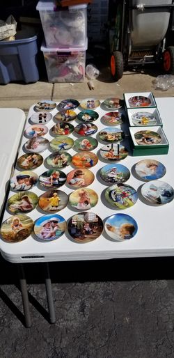 "Donald Zolan" Miniature collector plates