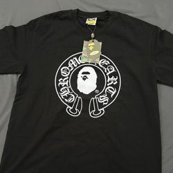 Bape X Chrome Heart Tee