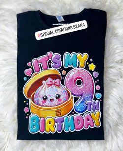 Custom Birthday Shirt 💖