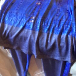 Polyester spandex, two-piece outfit