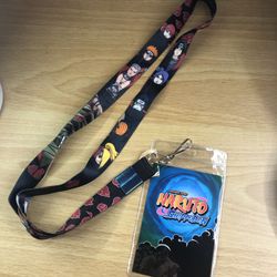 Naruto Shippuden Akatsuki Clan Members Lanyard