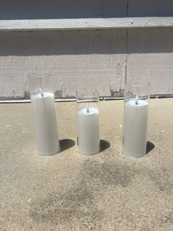 8 - Flickering Flameless Candles Battery Operated with Remote