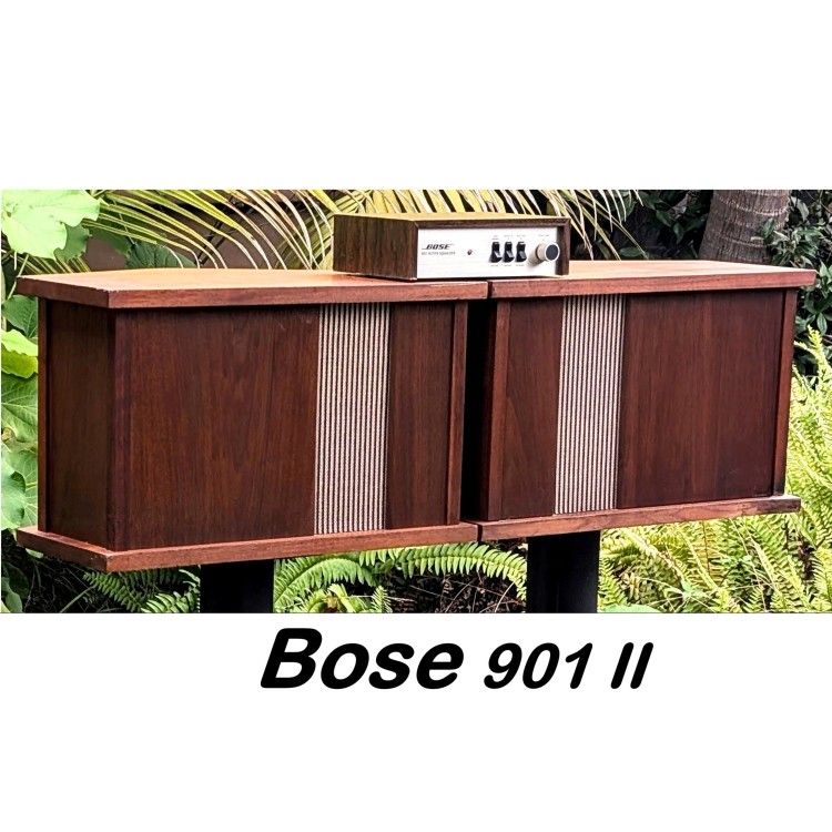 Bose 901 Series II Speakers with EQ