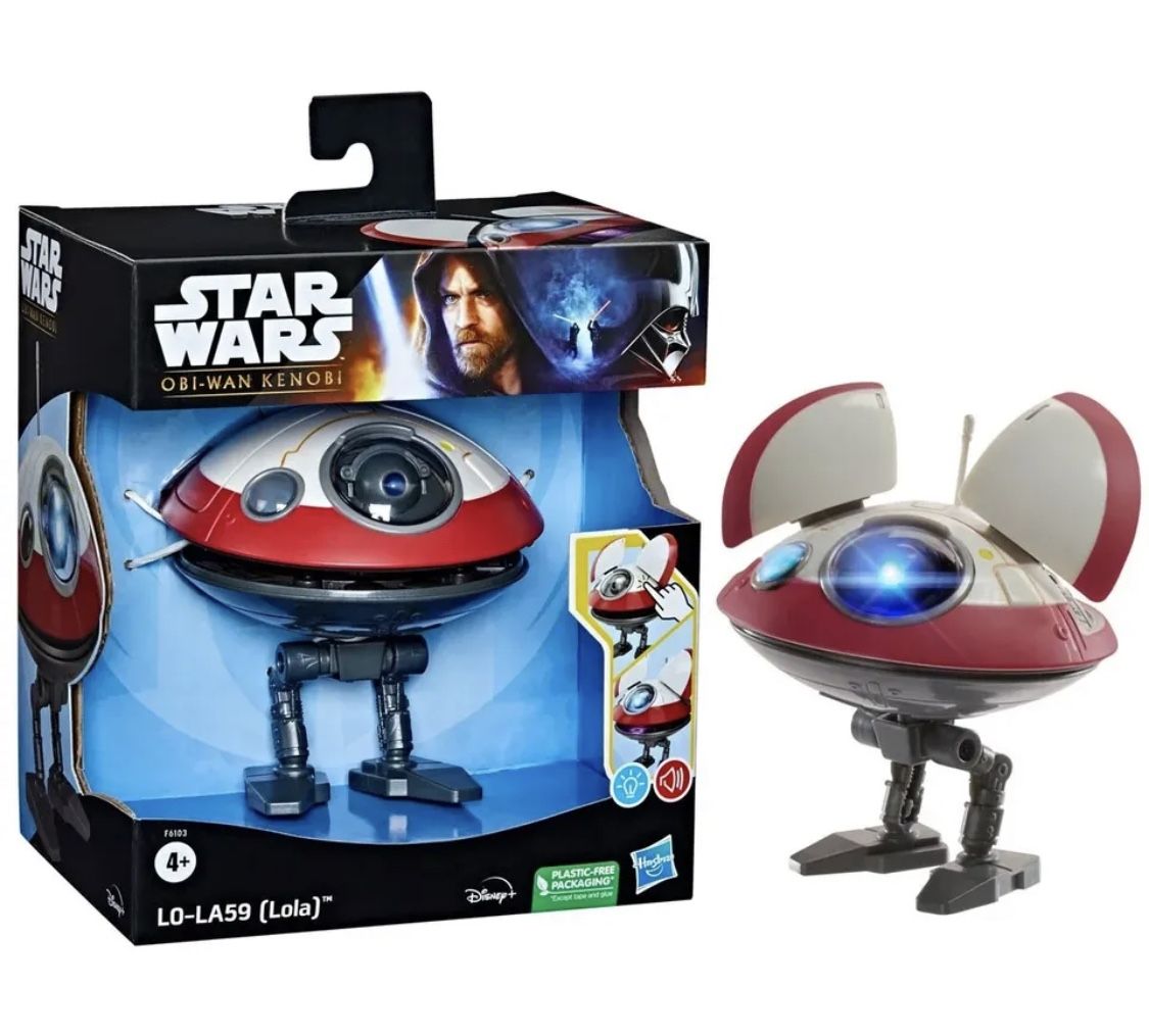 Star Wars Obi-Wan Kenobi Princess Leia Elec Driod LOLA- LO-LA59