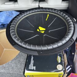Brand New 15” Inch Kicker Comp Plus Brand New Box