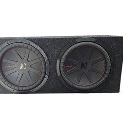 12 Inch Kicker Comp R WITH DS18 Amp