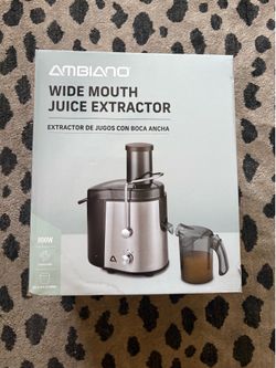 800W Wide Mouth Juicer (Like New) – Fast Juice Extractor – Easy Clean