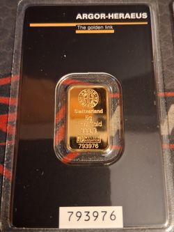 5 gram 24k gold bar