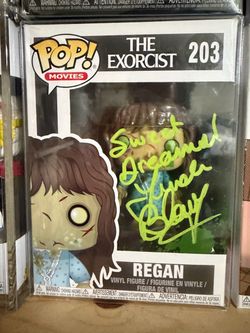 Funko Pop The Exorcist Regan #203 Signed