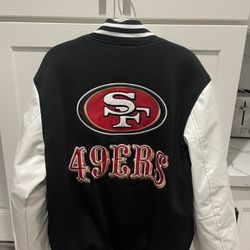 49ERS Reversible Jacket Size M 