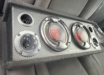 2 x 6.5 and Tweeters in a box 400 Watt