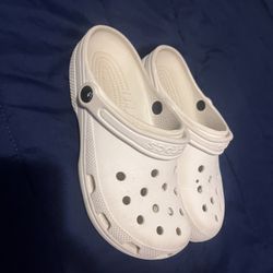 White Crocs 