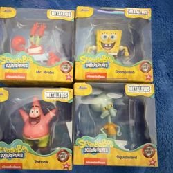 SpongeBob MetalFigs Set