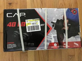 Brand New pair of adjustable dumbbells with up to 40 lbs