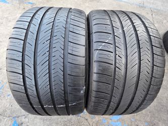 2 USED TIRES MICHELIN 255/35/19