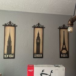 Three Metal Pictures