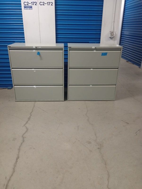 Solid Metal Storage Cabinet/file Cabinet $150 Each