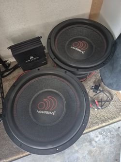 15" speakers