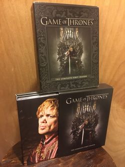 GAME OF THRONES THE COMPLETE FIRST SEASON BOX SET SEASON ONE SEASON 1 Blu-ray $18.88