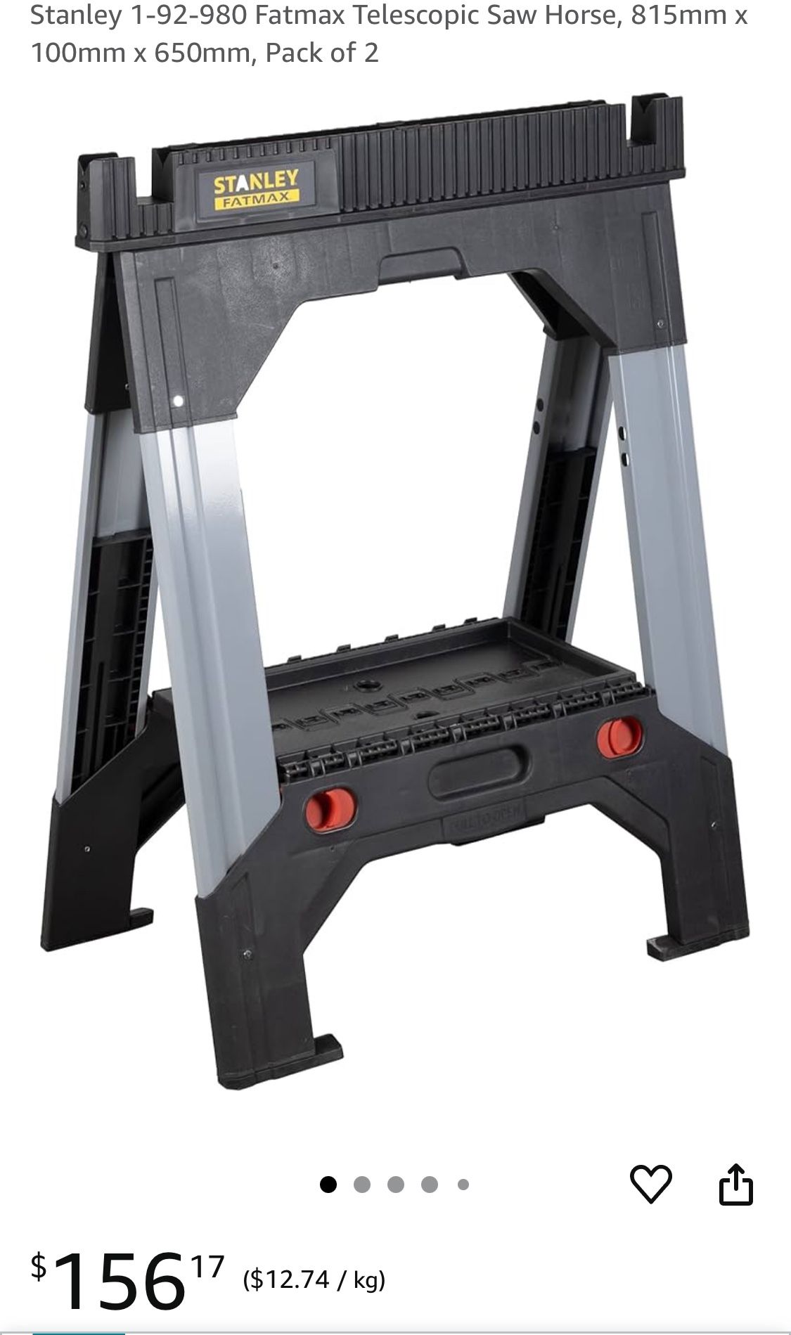 Stanley Fax Max Saw Horses