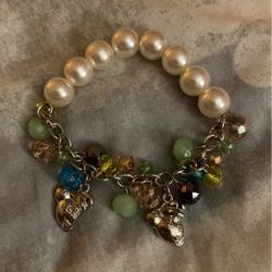 bracelet with bunny charms