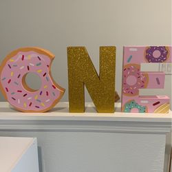 ONE Letters Birthday Decoration 