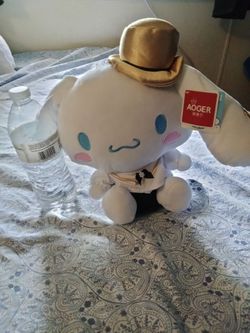 Cinnamoroll Plush Toy with Tuxedo Outfit