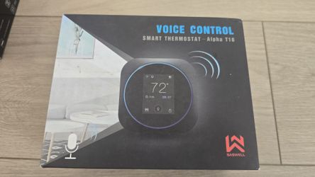 Saswell smart THEMOSTAT with Voice Control
