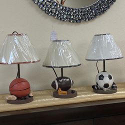 Sport Lamps Set Of 3