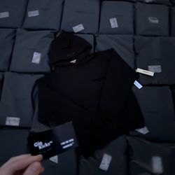 Essential Hoodie Limo Black Sizes available XS-XXL