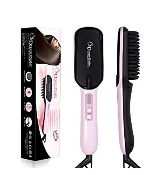 NEW! Hair Straightener Brush