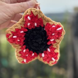 Crochet 🧶 Demogorgon Keychain Handmade 🧶 🧶 Plushie 