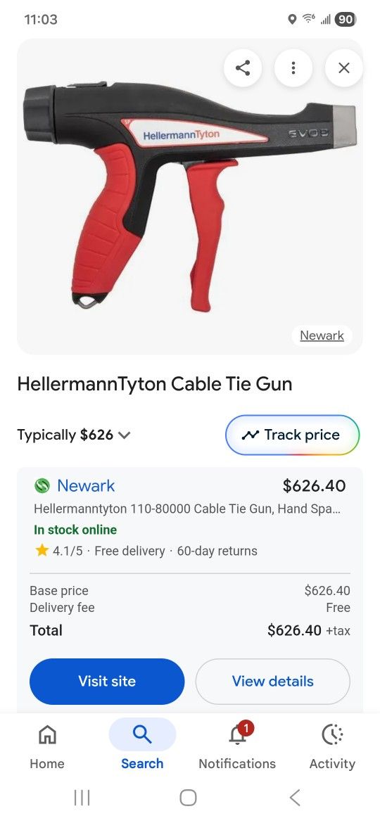 Hellermanntyton Tie Gun
