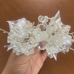 First Communion / Flower Girl Crystal Hair Headpiece