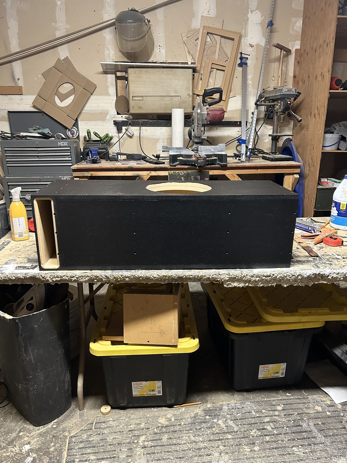 New Build Speaker Box.