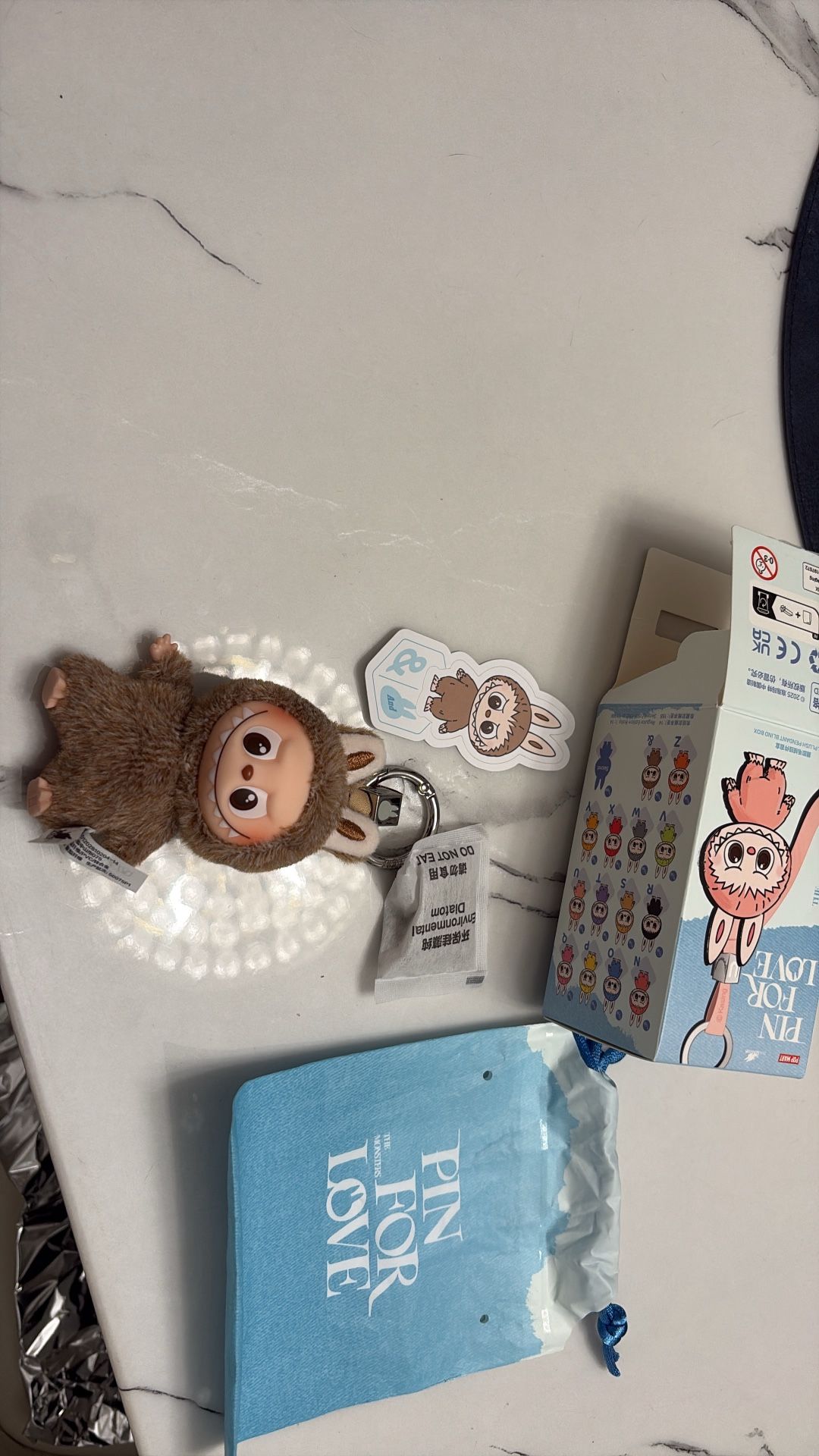 & PIN FOR LOVE LABUBU POPMART AUTHENTIC PFL P4L