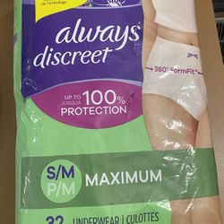 Always Disposable Underwear 