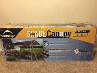 Shade canopy 8*20 new