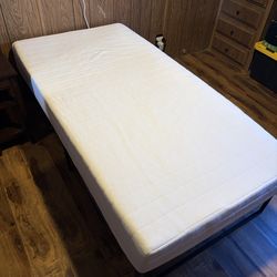 SleepOnLatex Solid Latex Mattress, Twin, Barely Used!  Bed Frame, Bunkie Board