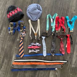 Baby Boy Accessories Various  Sizes (0-4 Yrs Estimated)  All For $40