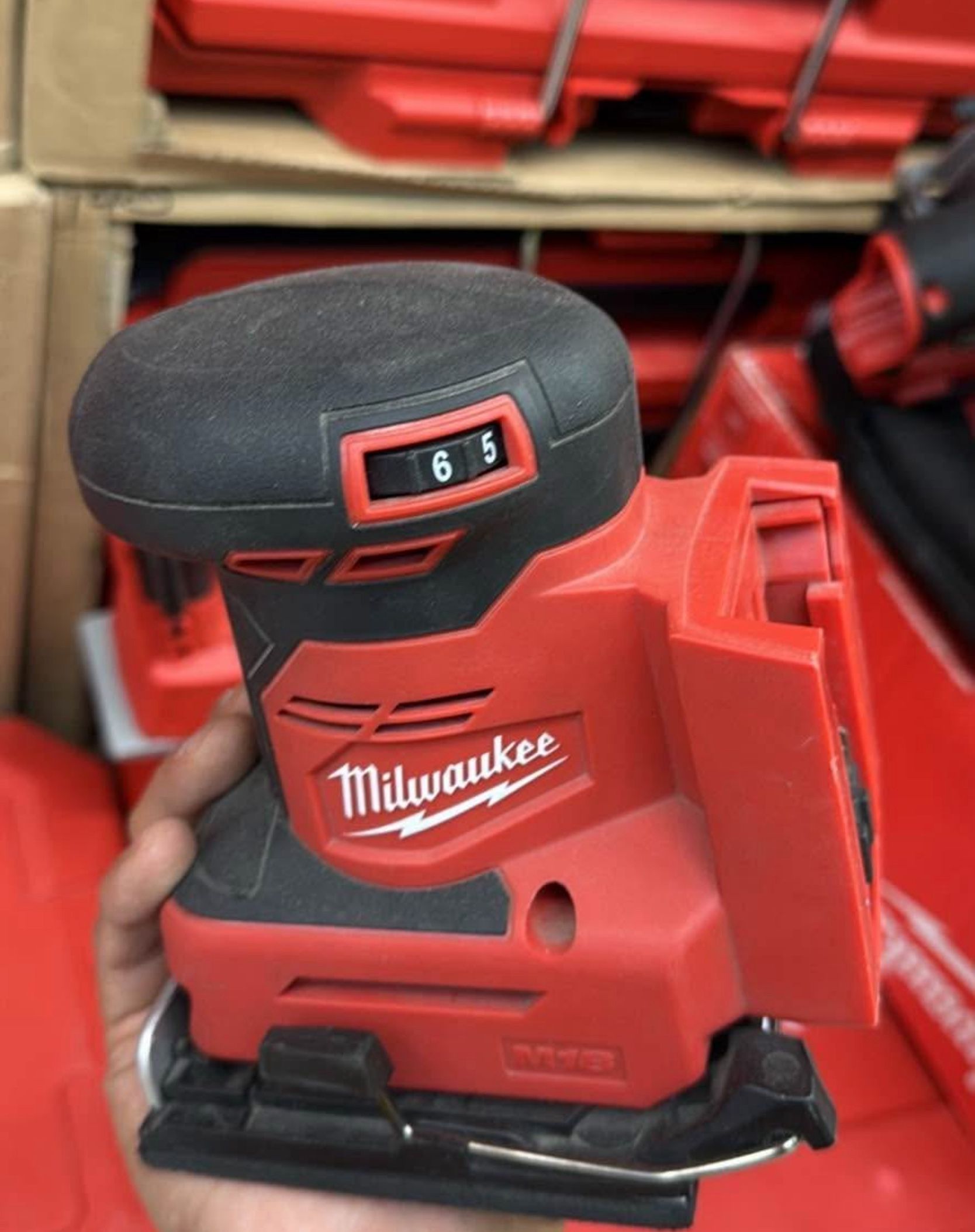 Milwaukee M18 Cordless Square Standard Tool Only As Photo