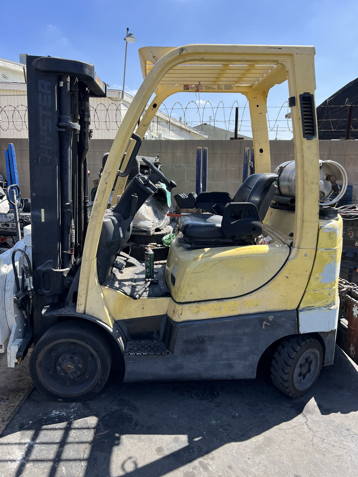 Parting Out Forklift 