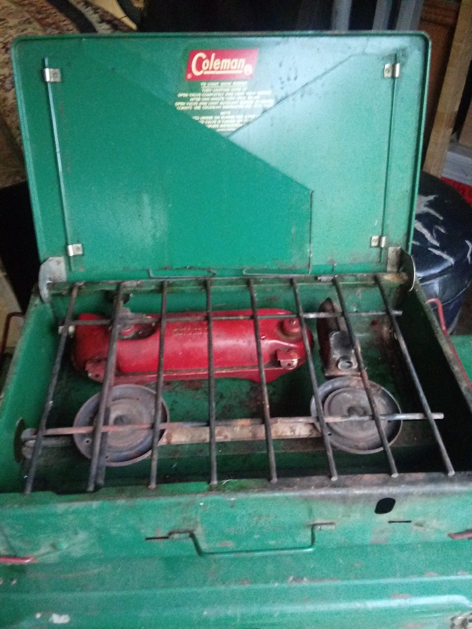 Coleman camping stove