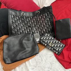 Bag With Accessories Bag And Wallet