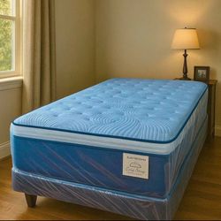 Brand New 14” Pillow Top Twin Size Mattress – Top Quality & Fast Same-Day Delivery 🚛 All Sizes Available!